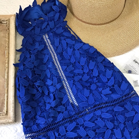 NWT Bardot Gemma Dress in Cobalt Blue - Picture 8 of 16